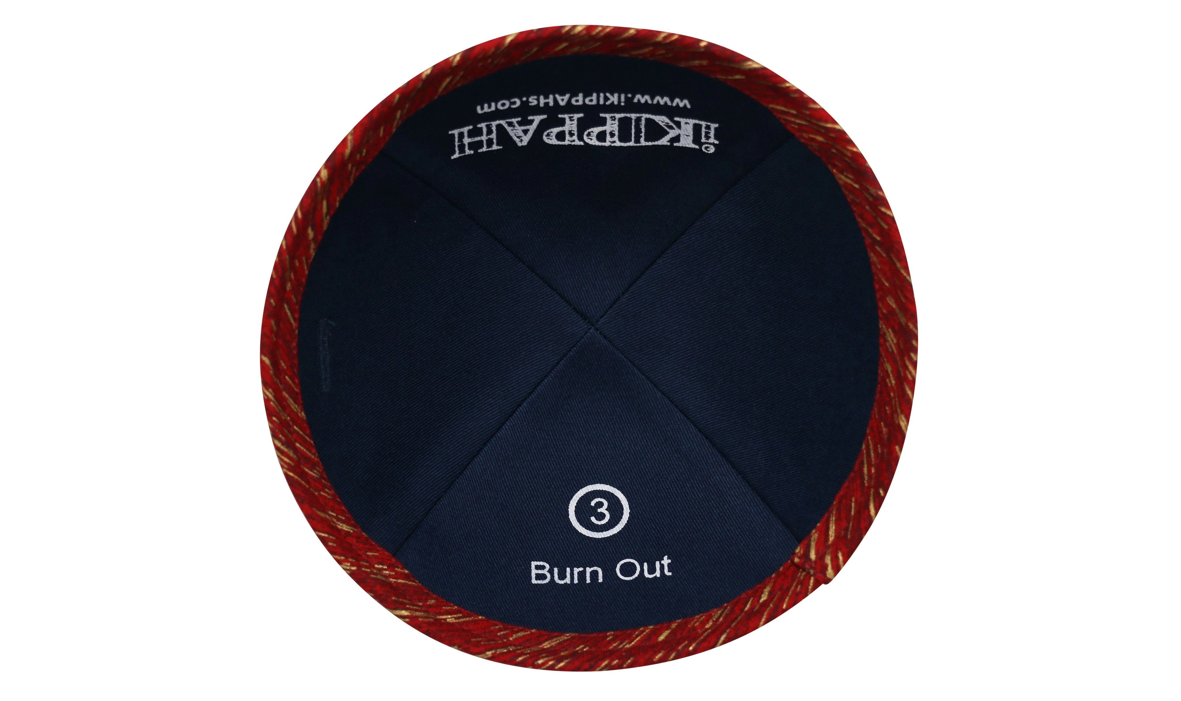 IKIPPAH BURN OUT YARMULKE - Image 3