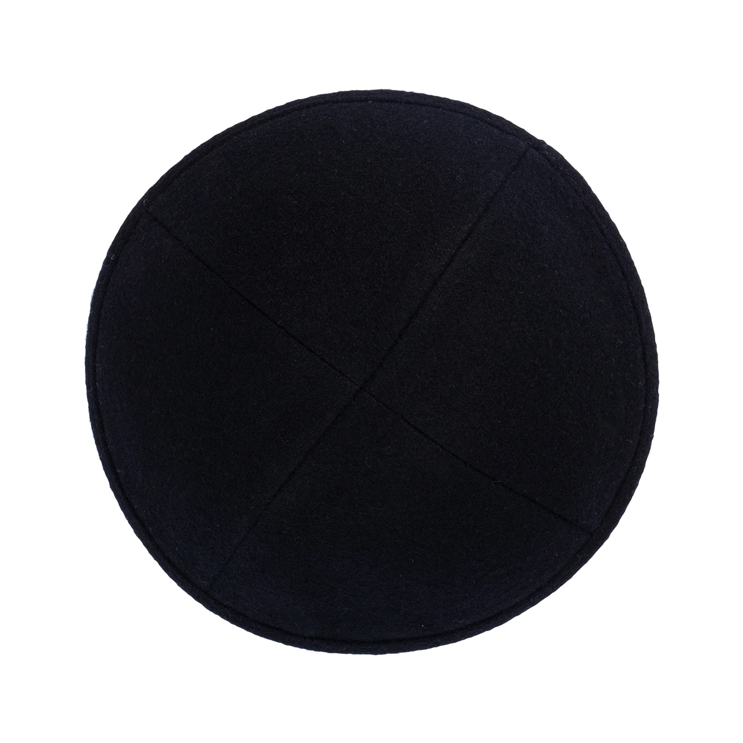 IKIPPAH SOLID WOOL YARMULKE - Image 19