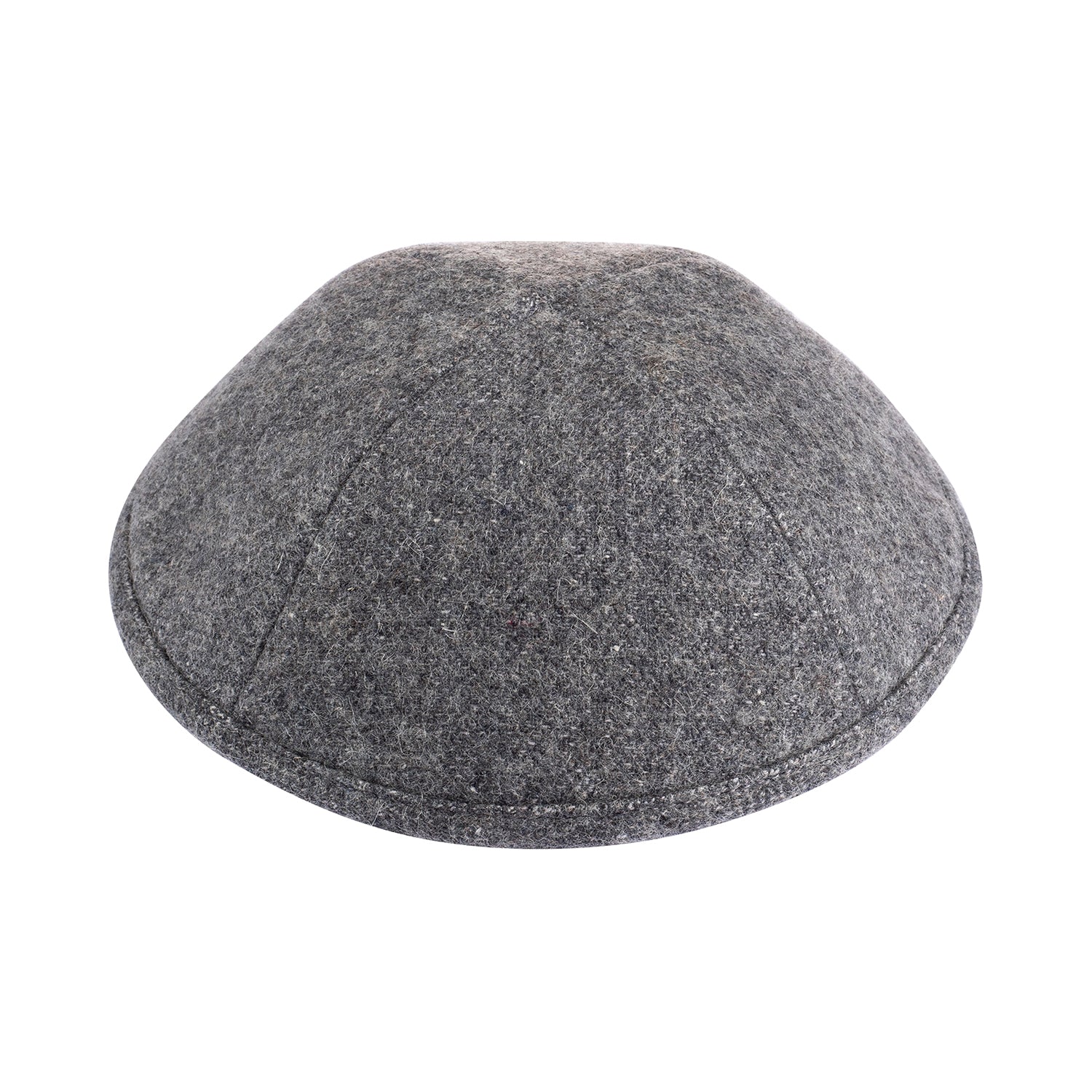 IKIPPAH SOLID WOOL YARMULKE - Image 6
